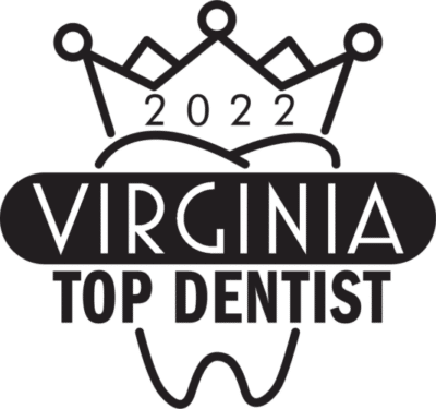 virginia top dentist 2022 logo